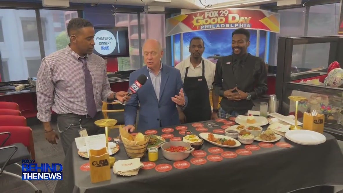 FOX 29 Behind The News: What's For Dinner? - Cuba Libre (Celebrating 25 yrs)